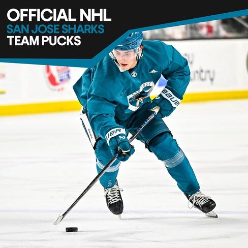 Green Biscuit 4-Pack Snipe New 2.0 Off Ice Hockey Pucks with 1 NHL Puck, Street Hockey Puck for Stickhandling and Shooting Practices - Official in Saudi Arabia