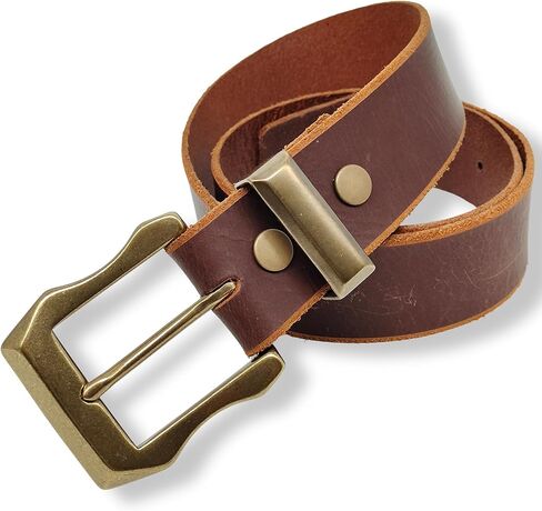 Heavy Duty Single Prong Square Belt Buckle 1.6 inch (40MM) Solid Brass Buckles For Men Women in Saudi Arabia