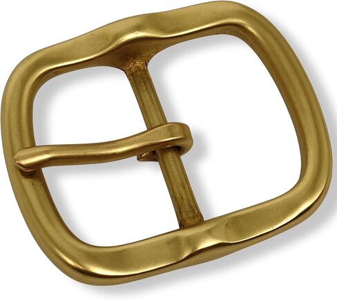 Heavy Duty Single Prong Square Belt Buckle 1.6 inch (40MM) Solid Brass Buckles For Men Women in Saudi Arabia