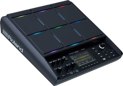 رولاند SPD-SX Pro Backddle وسادة أخذ عينات مع طبل ، وكابل MIDI ، وكابل الأدوات ، وقطعة قماش أوستن بازار تلميع in Kuwait