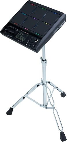 رولاند SPD-SX Pro Backddle وسادة أخذ عينات مع طبل ، وكابل MIDI ، وكابل الأدوات ، وقطعة قماش أوستن بازار تلميع in Kuwait