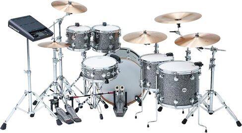 رولاند SPD-SX Pro Backddle وسادة أخذ عينات مع طبل ، وكابل MIDI ، وكابل الأدوات ، وقطعة قماش أوستن بازار تلميع in Kuwait