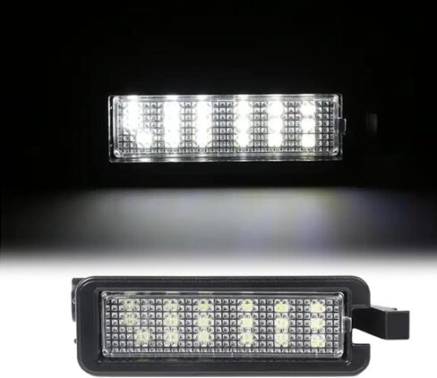 2x LED License Plate Light Assembly for Fiat 500 2013-2019 Dodge Viper 2013-2017, Tag Lamps for Jeep Grand Cherokee 2014-2022 Compass Patriot,68228930AA in Saudi Arabia