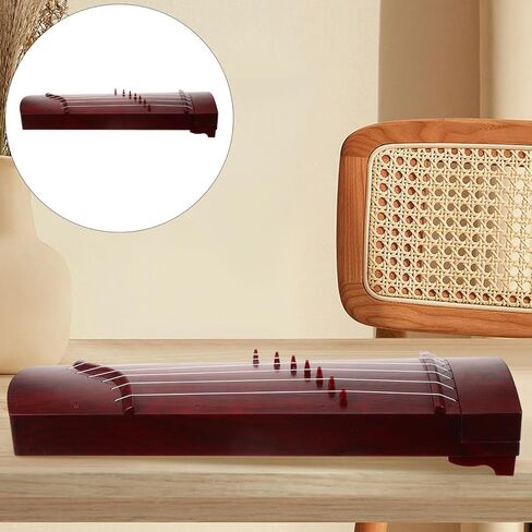 VICASKY Guzheng Guqin Instrument Xylophone Musical Instruments Zither Guitar Ukulele Piano for Amp Kit Abs Educational Guzheng, Small Chinese Beginners ABS Material, 16.26" L x 4.06" W 2.75" H in Kuwait