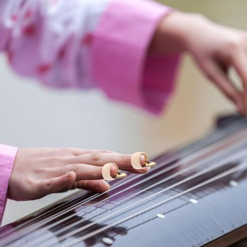 مجموعة الأظافر Favomoto Guzheng ، حماة الأظافر السيليكون Guzheng ، إبهام ، يمارس إبهام الغيتار المحمولة اختيارات الأجزاء على الأجزاء لسلسلة الممارسة in Kuwait
