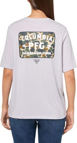 Columbia Women's PFG Uncharted Graphic Tee in Saudi Arabia