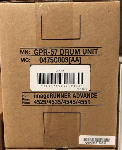 Canon GPR-57 Black Drum Unit in Saudi Arabia