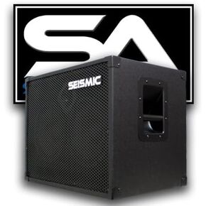 الصوت الزلزالي - 210 حزب مكبر صوت جيتار باس مع قرن وحجم التحكم في المجلد PA DJ 200 Watts 2x10 Pro Audio in Saudi Arabia