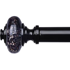 قضبان ستارة الذهب لنظام التشغيل Windows من 48 إلى 84 بوصة ، قضيب الستار القطر القديم الزخرفي 1 '' in Kuwait