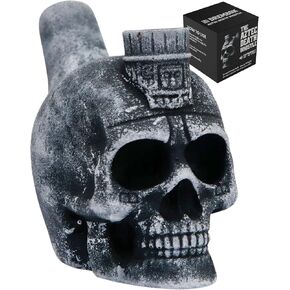 Authentic Aztec Death Whistle - Loudest Screaming Self Defense - Unique Instrument for Collectibles, Pranks, Goth Halloween Weird Gifts, Ancient Sounding War Horn Silbato de la Muerte Decor in Saudi Arabia