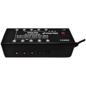 PYLE-PPDLP03 DC Pedalboardpower Supply لما يصل إلى 10 دواسات تأثيرات الجيتار في 9 و 18 فولت in Kuwait
