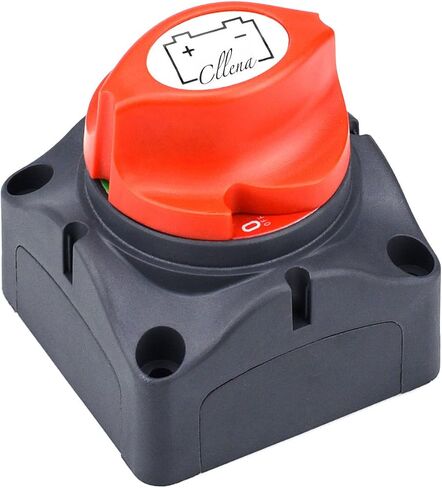Cllena Kill Switch for Car, Remote Battery Disconnect Switch 12V 240A with Led Voltage Display, Car Battery Kill Switch Anti Theft, Automatic Cut/Shut Off Switch for Auto, RV, ATV, Truck, Boat. in Saudi Arabia