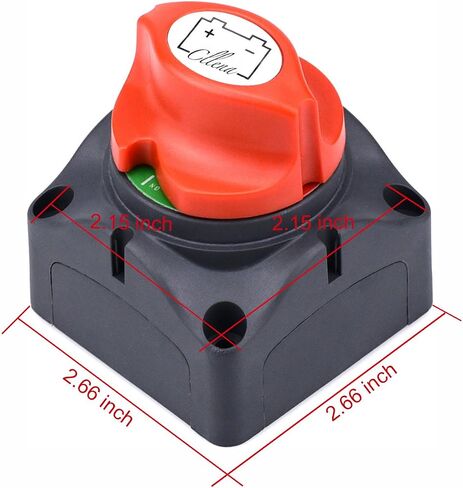 Cllena Kill Switch for Car, Remote Battery Disconnect Switch 12V 240A with Led Voltage Display, Car Battery Kill Switch Anti Theft, Automatic Cut/Shut Off Switch for Auto, RV, ATV, Truck, Boat. in Saudi Arabia