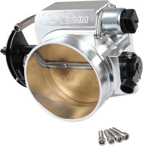 92 ملم تجميع الجسم الخانق مع TPS IAC لـ GM Gen III LS1 LS2 LS3 LS6 LS7 LSX LS Throttle Body 4 مسامير أسود in Kuwait