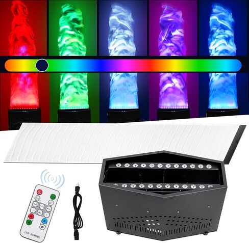 5ft Fake Fire Flame Light Campfire with 36 LED Light Flame Fire Light Machine Artificial Fake Fire Flames Atmosphere Effect Fake Fire for Nightclub, Campfire Party, Special Holiday in Saudi Arabia