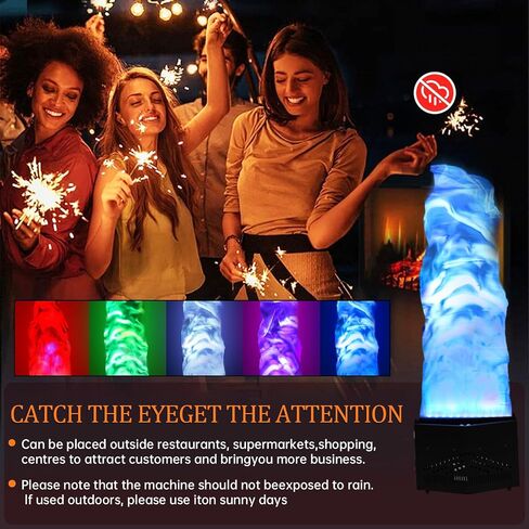 5ft Fake Fire Flame Light Campfire with 36 LED Light Flame Fire Light Machine Artificial Fake Fire Flames Atmosphere Effect Fake Fire for Nightclub, Campfire Party, Special Holiday in Saudi Arabia