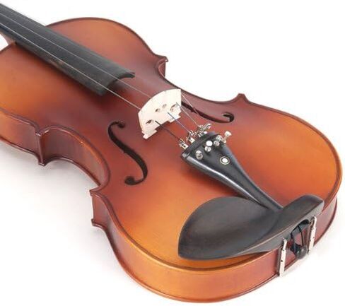 Cecilio Solid Wood Viola 13 Inch Viola Full Size, Professional Handcrafted Acoustic Viola with Ebony Fittings, Antique Satin Finish in Kuwait