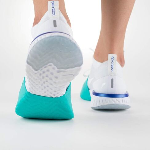 THE DANCESOCKS - The Original Over Sneaker Socks for Dance | Made in USA | Smooth Floors (White/4 Pairs) in Saudi Arabia