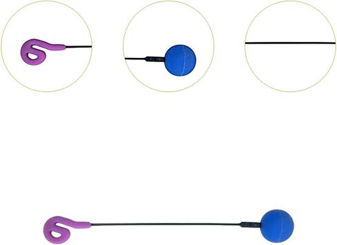 Dynwave Gong Mallet Acoustic Percussion 27 سم مع أصوات حوت رأس الكرة المطاط in Kuwait