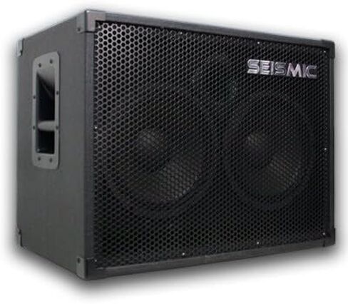 الصوت الزلزالي - 210 حزب مكبر صوت جيتار باس مع قرن وحجم التحكم في المجلد PA DJ 200 Watts 2x10 Pro Audio in Saudi Arabia