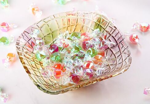 9.8" Glass Fruit Bowl, Candy Dish, Decorative Bowl for Snacks, Salad, Serving Bowl for Kitchen Counter, Pineapple in Saudi Arabia