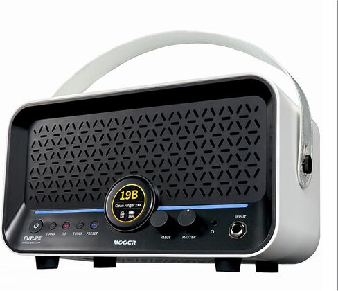 Mooer F15i Guitar Guitar AMP 15W مع تطبيق التأثيرات ، عمر بطارية 6 ساعات ، 55 أمبير طراز 66 أنواع الآثار ، حلقة/طبل/تعديل/تأخير ، لعازف الجيتار وعازف الجيتار in Kuwait