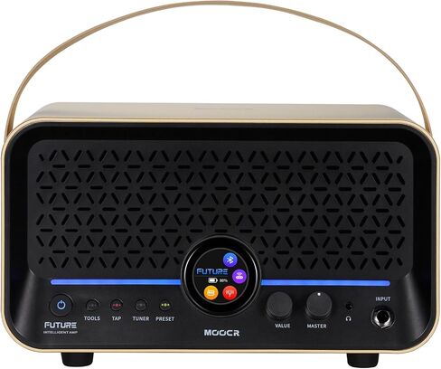 Mooer F15i Guitar Guitar AMP 15W مع تطبيق التأثيرات ، عمر بطارية 6 ساعات ، 55 أمبير طراز 66 أنواع الآثار ، حلقة/طبل/تعديل/تأخير ، لعازف الجيتار وعازف الجيتار in Kuwait