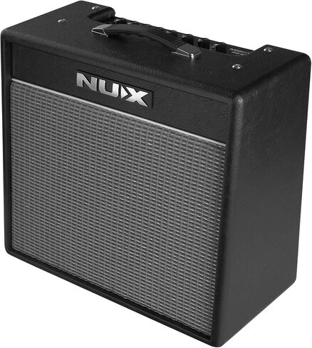 Nux Mighty 40 BT Guitar Amblifier مع Bluetooth | 3 تأثيرات التعديل ، بوابة الضوضاء ، مكتبة مسار الدعم ، الإعدادات المسبقة القابلة للتخصيص ، الميزات الحصرية للتطبيق مع حزمة قماش سلسلة التوقيع in Saudi Arabia