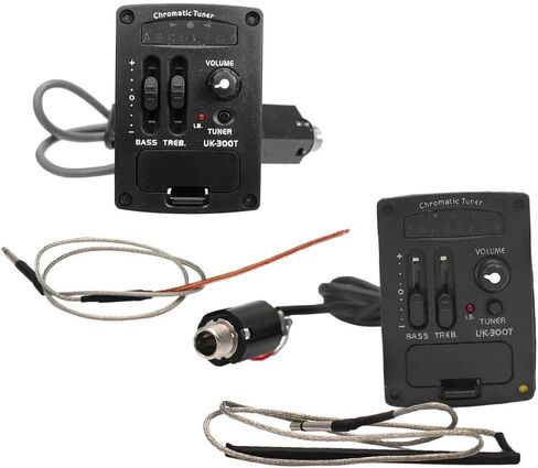 عام uk-300t القائم على الكابلات eq preamp مع piezo لاستخدام القيثارة ، الأسود ، 53 سم in Saudi Arabia