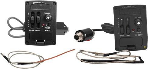 عام uk-300t القائم على الكابلات eq preamp مع piezo لاستخدام القيثارة ، الأسود ، 53 سم in Saudi Arabia