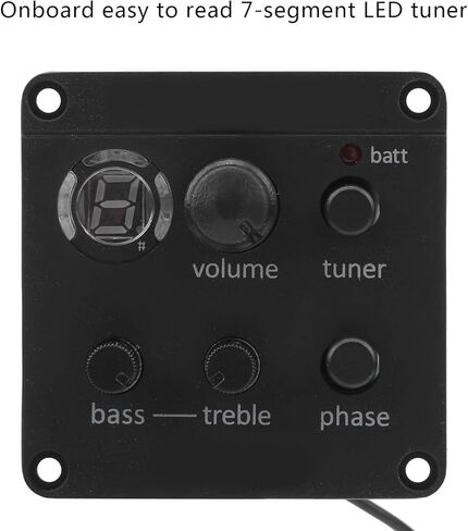 نظام preamp الغيتار الصوتي مع سهولة التثبيت ، البصمة الصغيرة التقاط الغيتار الصوتي in Kuwait
