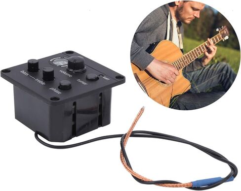 نظام preamp الغيتار الصوتي مع سهولة التثبيت ، البصمة الصغيرة التقاط الغيتار الصوتي in Kuwait