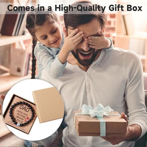 Fathers Gifts for Dad, Gifts for Dad from Daughter Son, Husband Son Brother Father's Day Birthday Anniversary Christmas Black in Saudi Arabia