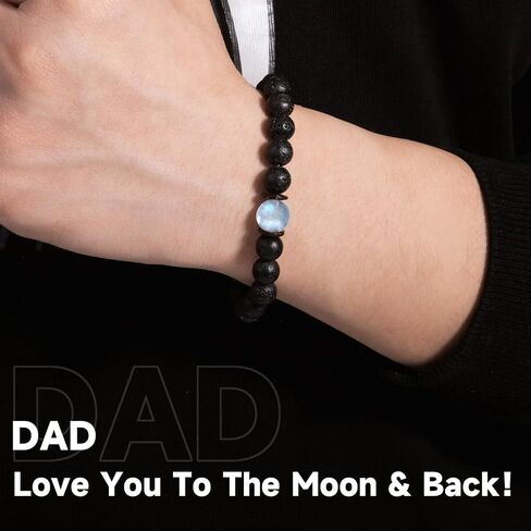 Fathers Gifts for Dad, Gifts for Dad from Daughter Son, Husband Son Brother Father's Day Birthday Anniversary Christmas Black in Saudi Arabia