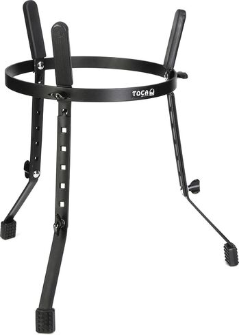Toca 3700-LN Adjustable Barrel Conga Stand, Black in Saudi Arabia