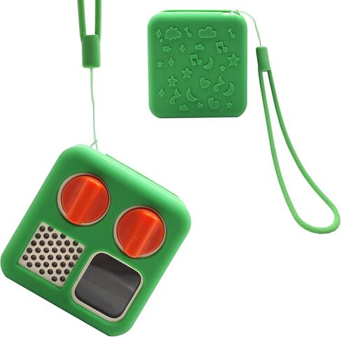 Silicone Shell Cover Case for Yoto Mini Player, Silicone Protective Sleeve Case Compatible with Mini Bluetooth Speaker (Silicone Case Only, Machine not Included) (Green) in Saudi Arabia