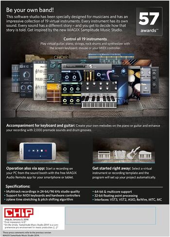MAGIX Samplitude Music Studio 2016 [Download] in Saudi Arabia