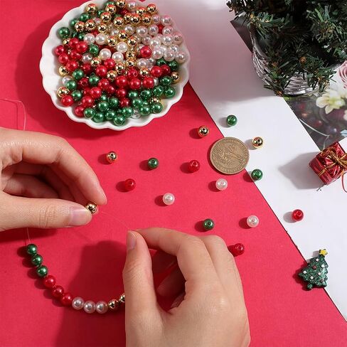 600pcs 4 ألوان 8 ملم أكريليك لؤلؤة الخرز الهالوين موضوعات صغيرة البلاستيك برتقالي الأرجواني المقلدة فو ، حبة فضفاضة حبة كبيرة لصنع المجوهرات قلادة العطلات الحرف اليدوية in Kuwait