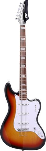 IYV 6 String IYV-IS6-200 جسم الباريتون الصلب على طراز الباريتون ، 3T Sunburst ، يمين ، IS6-200 in Saudi Arabia