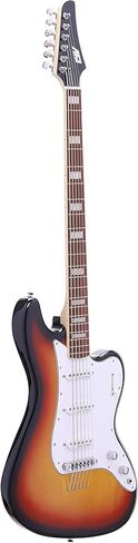 IYV 6 String IYV-IS6-200 جسم الباريتون الصلب على طراز الباريتون ، 3T Sunburst ، يمين ، IS6-200 in Saudi Arabia