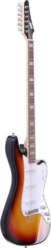 IYV 6 String IYV-IS6-200 جسم الباريتون الصلب على طراز الباريتون ، 3T Sunburst ، يمين ، IS6-200 in Saudi Arabia