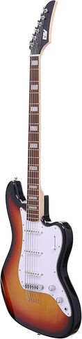 IYV 6 String IYV-IS6-200 جسم الباريتون الصلب على طراز الباريتون ، 3T Sunburst ، يمين ، IS6-200 in Saudi Arabia