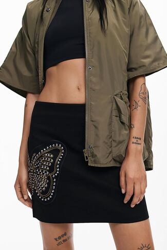 Desigual Women's Woman Woven Skirt Short in Saudi Arabia