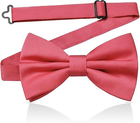 Bow Ties for Men, Pre-Tied Quality Adjustable Bowtie, Silk Bow Tie for Men Women Party Wedding Formal Events in Saudi Arabia