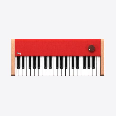 Loog Digital Piano - لوحة مفاتيح محمولة للمبتدئين مع Sound Sound Sound و MIDI على أداة تعليمية موسيقية قابلة لإعادة الشحن USB -C in Kuwait