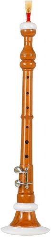 BOMBARD OBOE Rosewood Flute Chanter WITH 2 REEDS Size 12.25" x 3" Bell in Saudi Arabia