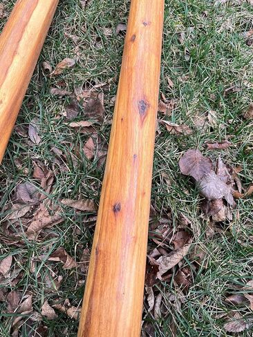 Handmade Didgeridoo Root Eucalyptus 59" length, Big bell end, tiny repair on the surface, no any affect to the sound, discounted price in Saudi Arabia