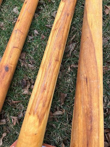 Handmade Didgeridoo Root Eucalyptus 59" length, Big bell end, tiny repair on the surface, no any affect to the sound, discounted price in Saudi Arabia