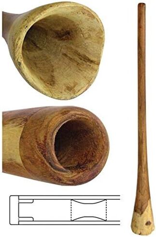 Didgeridoo اليدوي eucalyptus (50 بوصة) in Saudi Arabia