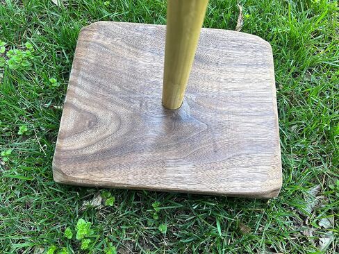 Black Walnut Didgeridoo Display Stand 1er wood Heavy Duty in Saudi Arabia